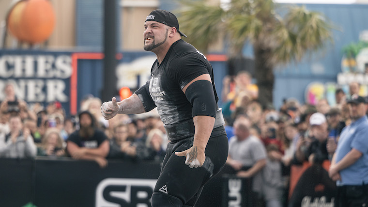 KNAACK Construction Products Featured in World's Strongest Man Competition