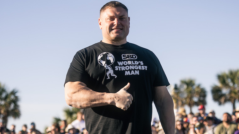 2021 World's Strongest Man T-Shirt – SBD Apparel USA