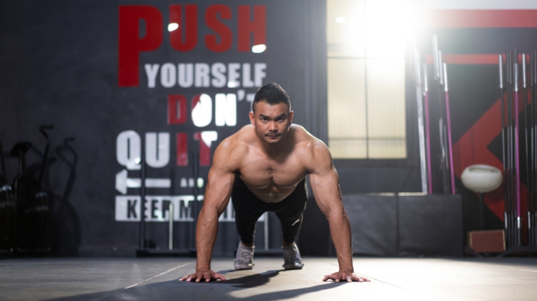 Push up best sale with plank jack