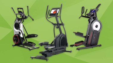 Stylized image Showing 3 of the Best Ellipticals.
