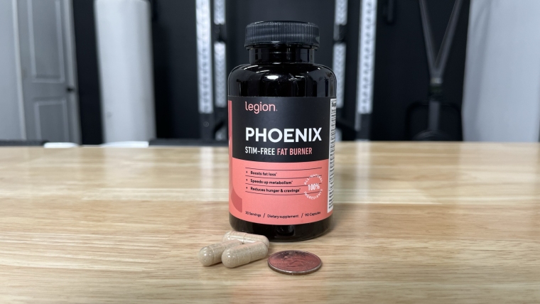 Legion Pheonix capsules with a coin
