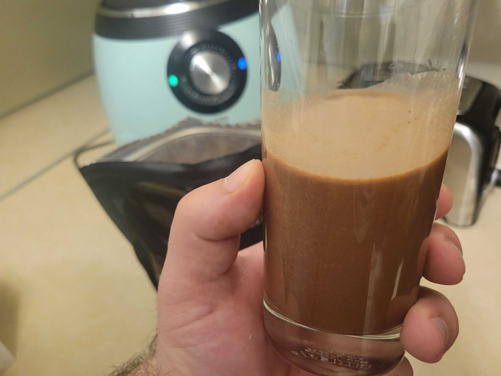 A Sports Research Whey Protein Isolate shake