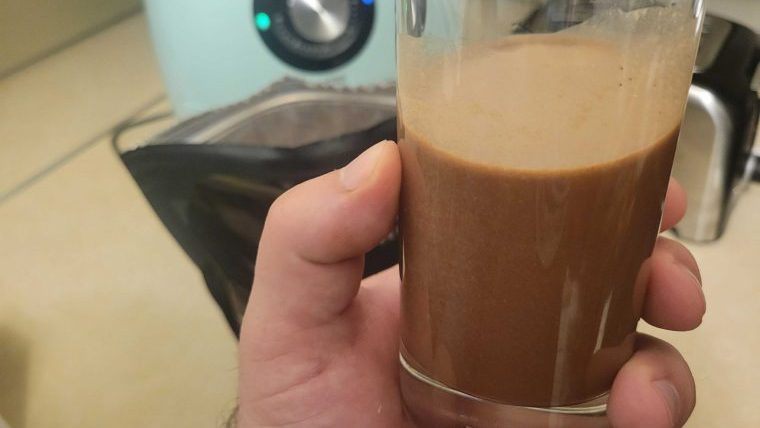 A Sports Research Whey Protein Isolate shake