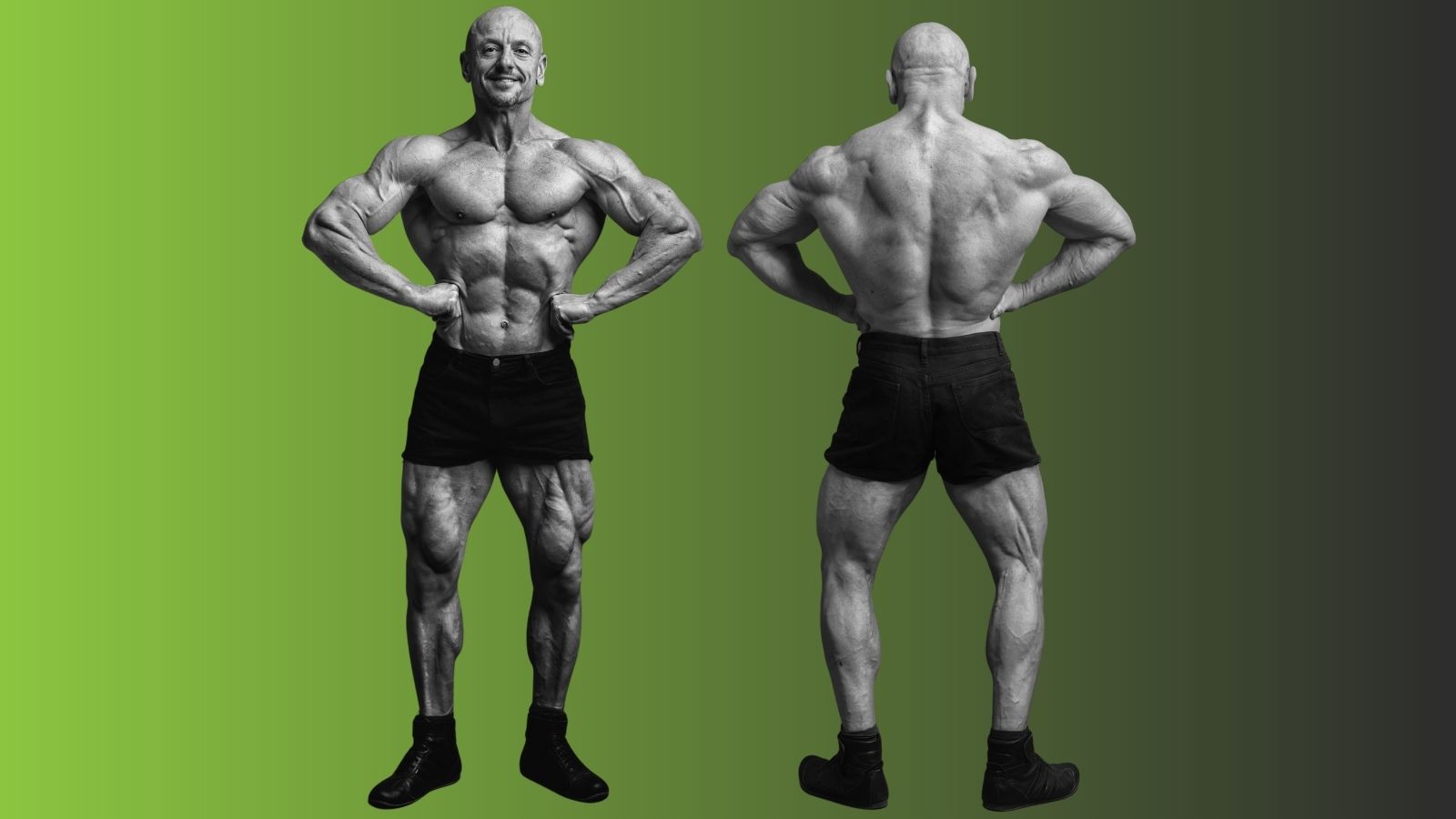 a photograph of mr. bean mr. bean as a bodybuilder, | Stable Diffusion