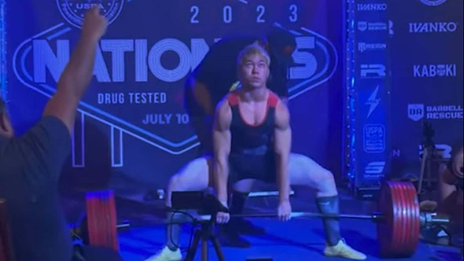 19-year-old Phil Duke Jr. sets weightlifting world records