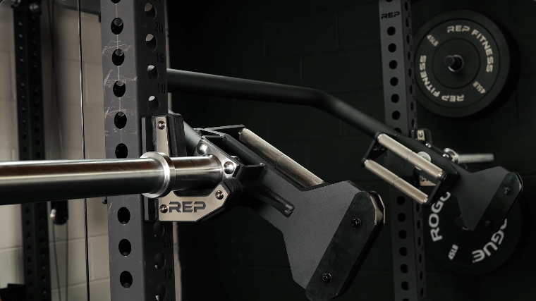 REP Fitness Open Trap Bar on a Power Rack