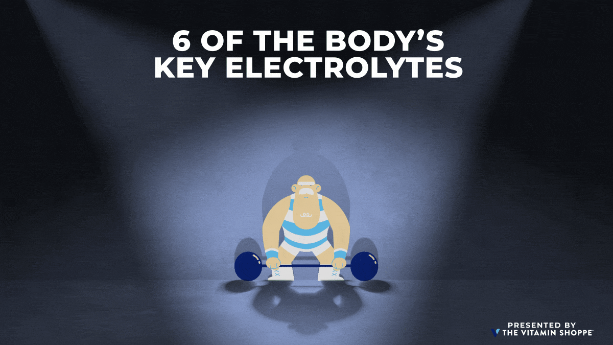 The electrolytes your body needs.