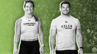 Jeffrey Adler and Jamie Simmonds CrossFit 2023 Helena Winners