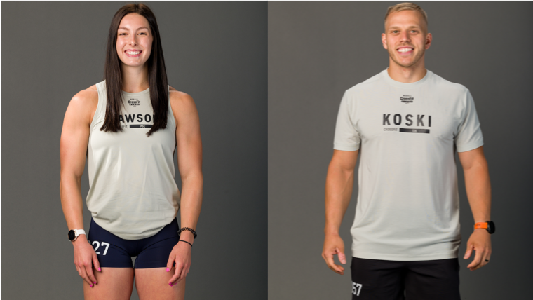 2023 CrossFit Games Event 1 Ride Results — Emma Lawson, Jonne Koski  Triumphant