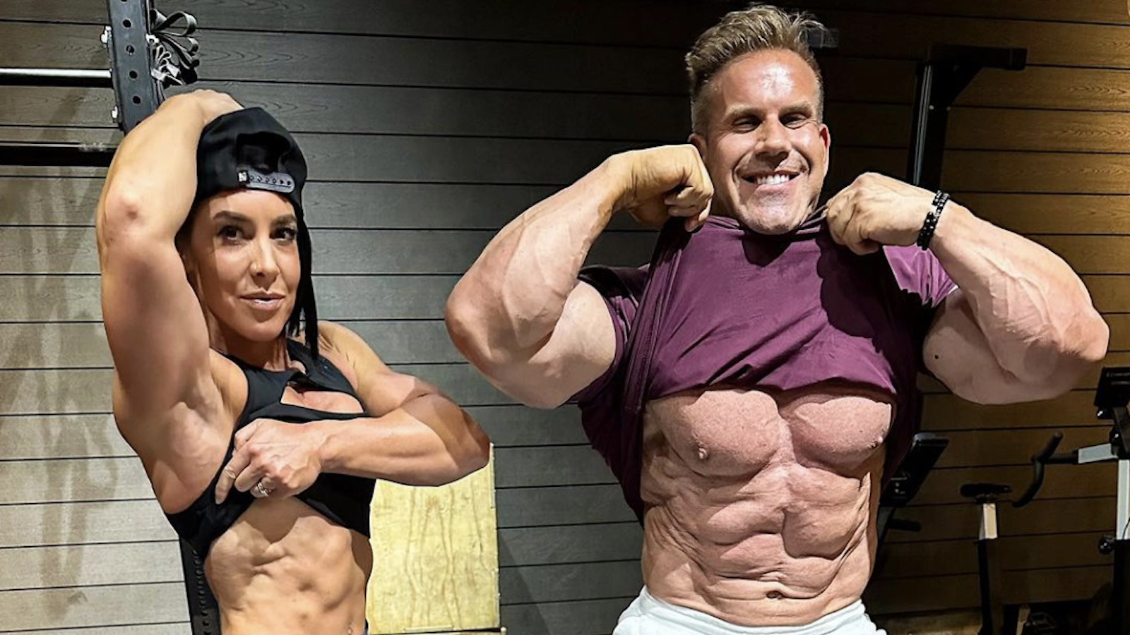 Dana Linn Bailey and Jay Cutler's Back and Biceps Workout
