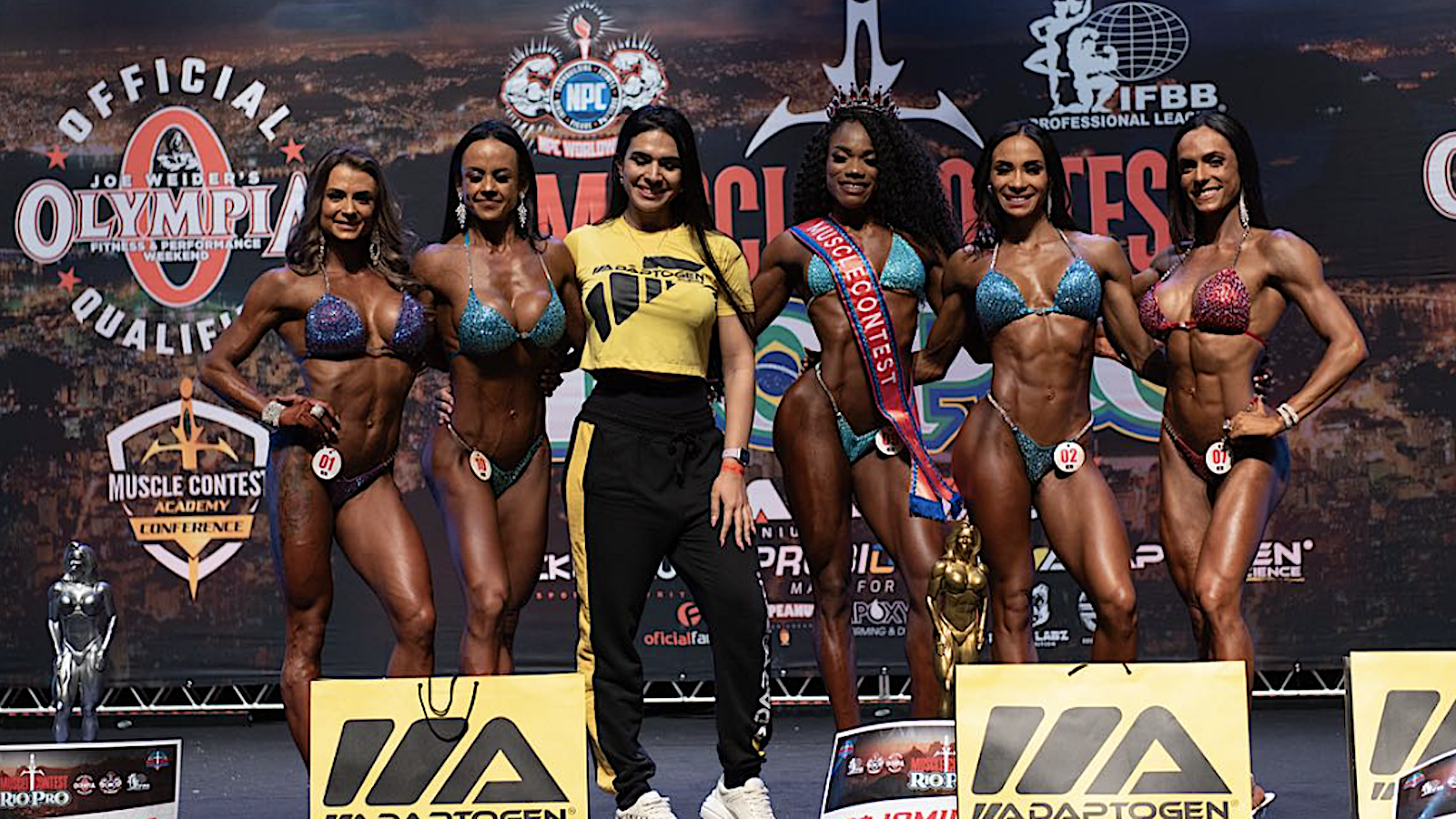 Maria Alexsandra Santos Rocha Wins 2023 Musclecontest International Rio Pro  Bikini Division Show