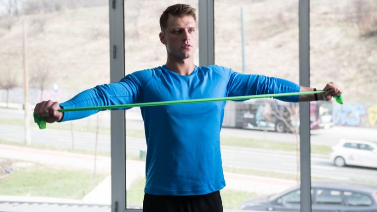 Try This Upper Body Resistance Band Workout to Tone Up