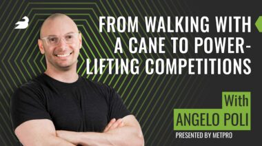 From Walking with a Cane to Powerlifting Competitions (with Angelo Poli)