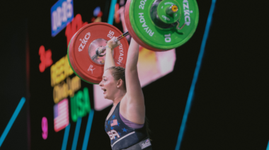 Olivia Reeves Bronze Medal 2023 World Weightlifting Championships