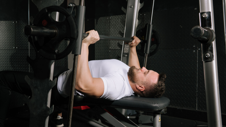 Smith Machine Bench Press