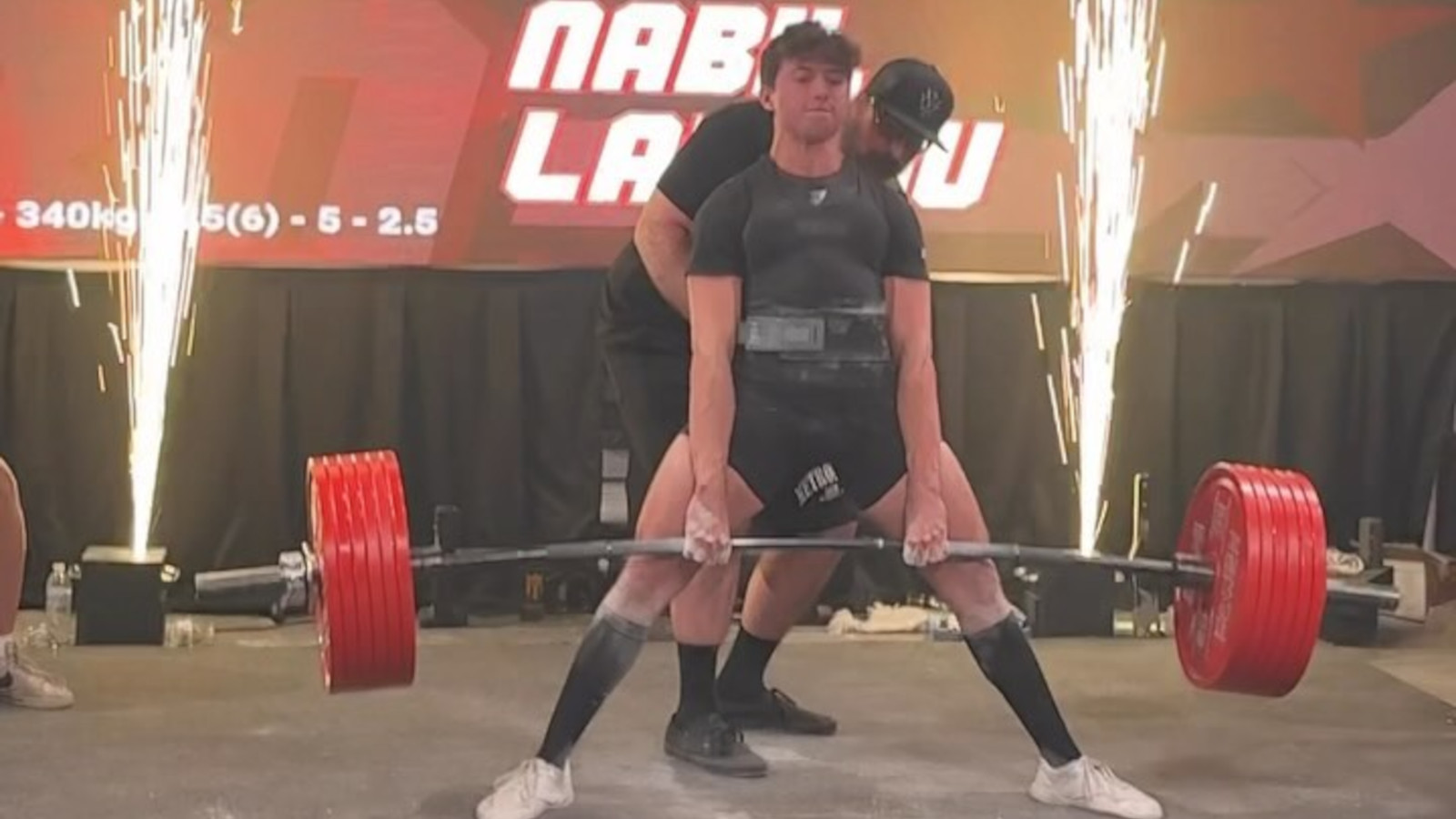 Powerlifter Nabil Akram Lahlou 675 Kg Deadlifts World Record 325 Kg