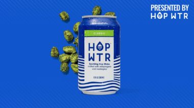 A can of HOP WTR Classic.