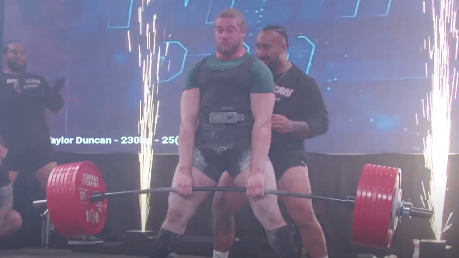 Powerlifter Sawyer Klatt (110 KG) Deadlifts 385 KG (848.9 Pounds) for