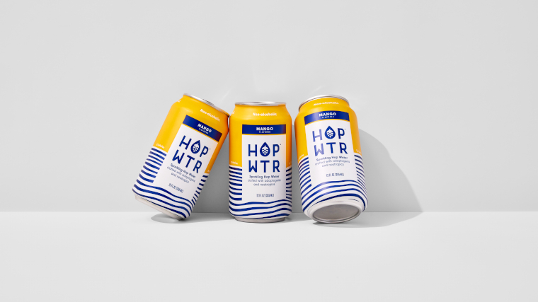 HOP WTR cans