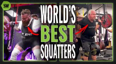 Strength Weekly World's Best Squatters YouTube Thumbnail 2