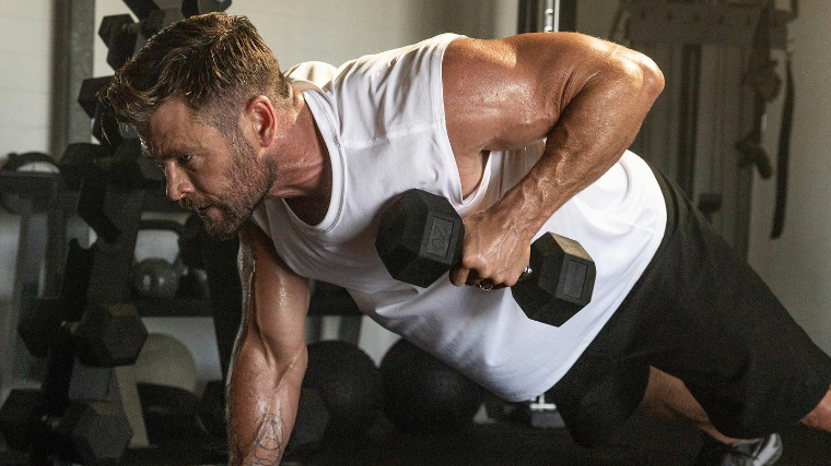 Chris hemsworth workout online split