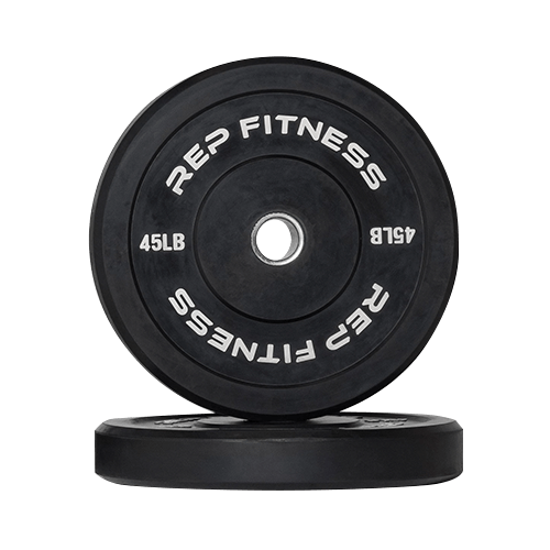 REP Black Bumper Plates