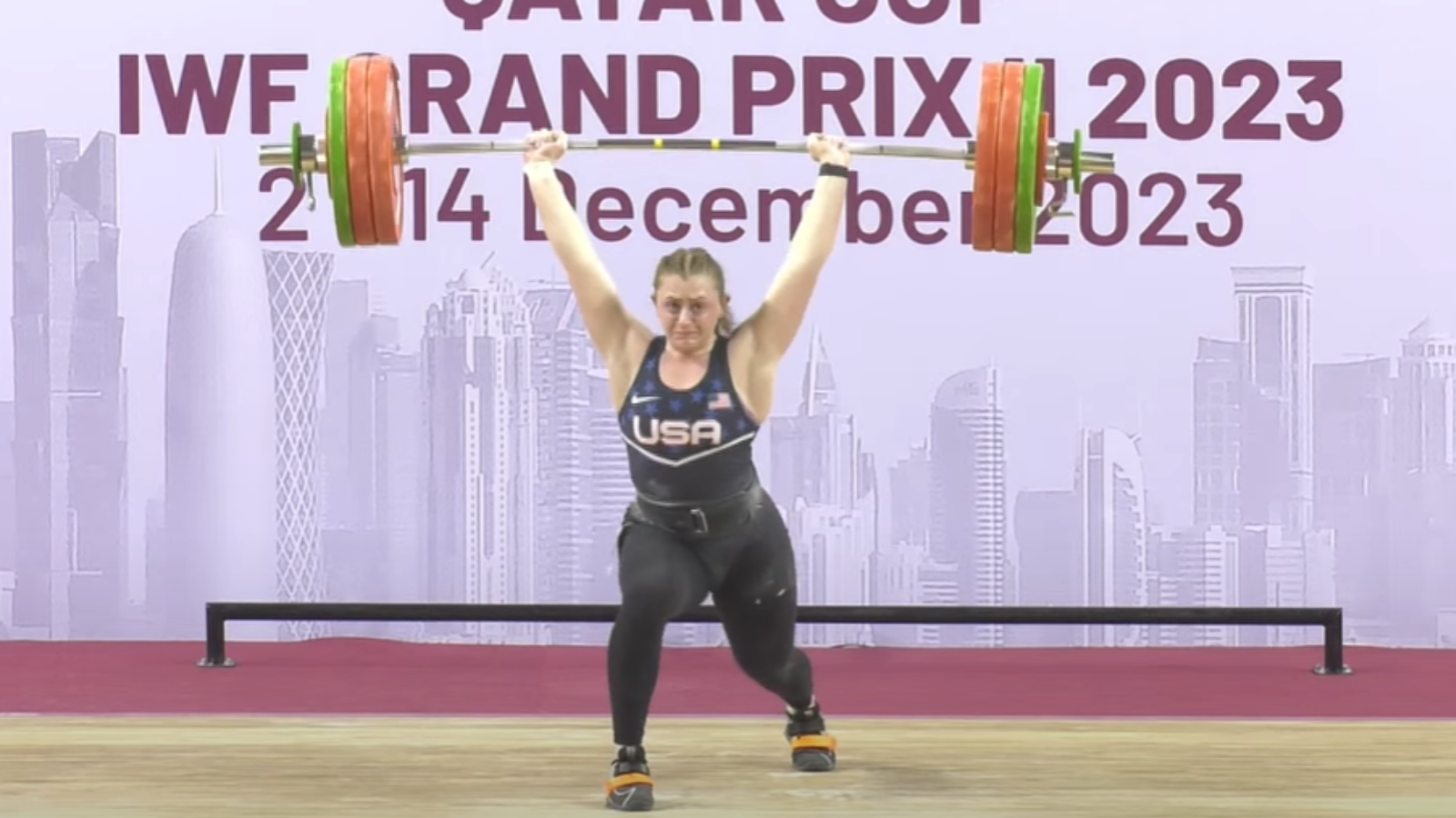 American Weightlifter Olivia Reeves (71KG) Sets Multiple New Junior World Records at IWF Grand Prix II