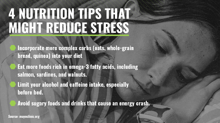 Nutrition tips to help reduce stress