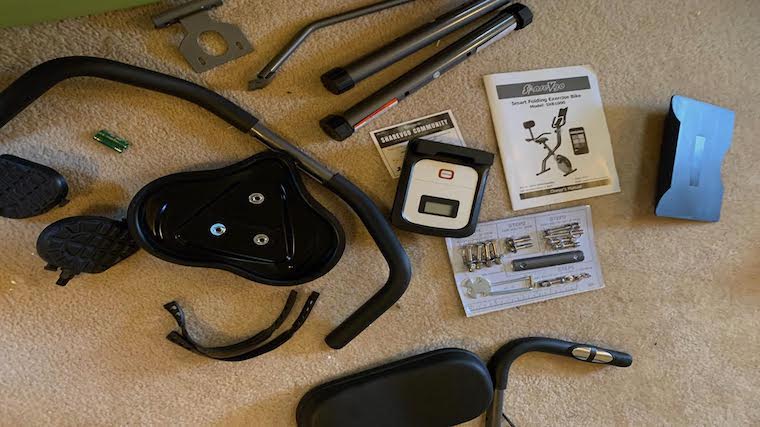 ShareVgo Bluetooth Smart Folding Exercise Bike