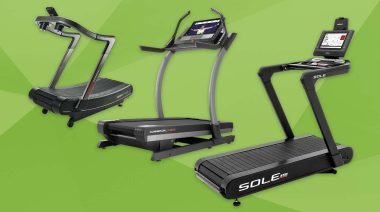 A display of the 3 Best Non-Folding Treadmills according to BarBend