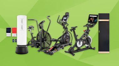 A stylized array of the Best Treadmill Alternatives according to BarBend