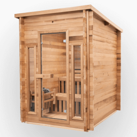 Redwood Thermowood Cabin Outdoor Sauna