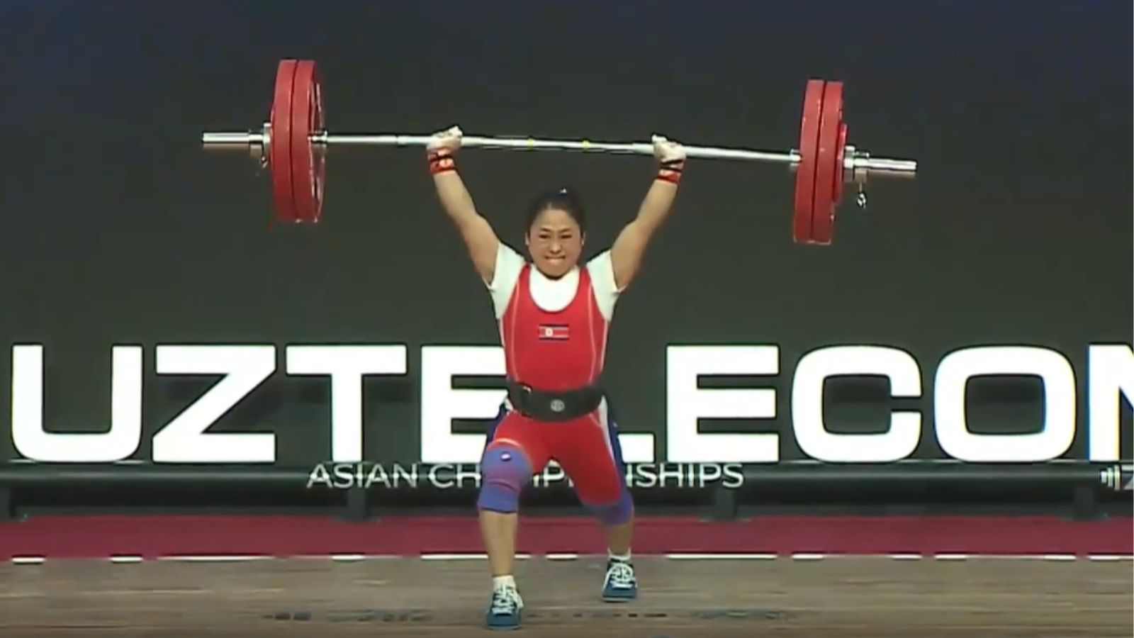 Ri Song Gum (49KG) Sets Clean & Jerk and Total World Records at 2024