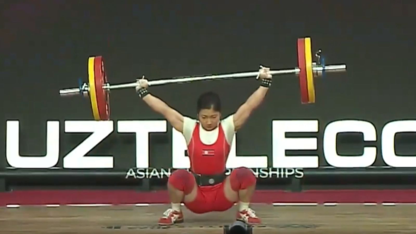 Kang Hyon Gyong (55KG) Breaks Snatch World Record at 2024 Asian