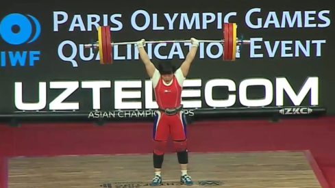 Song Kuk Hyang (71KG) Sets 154KG Clean & Jerk World Record at 2024 Asian Weightlifting Championships