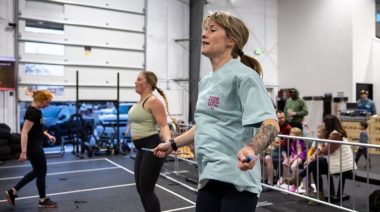Nicky Freymond at the CrossFit Open