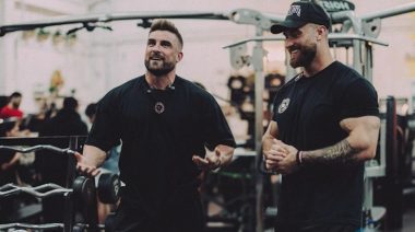 Olympia Champions Chris Bumstead and Ryan Terry Train Shoulders Together