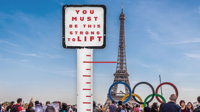 Paris You Must Be This Tall To Lift