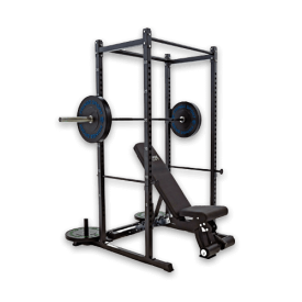 Fringe Sport Garage Squat Cage with Full Attachment Package