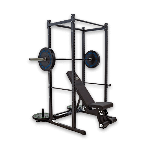 Fringe Sport Garage Squat Cage with Full Attachment Package