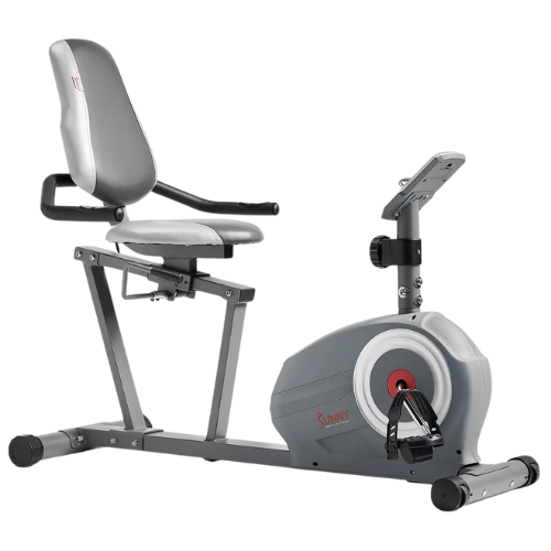 Sunny Health and Fitness Essential Recumbent Bike coupon image