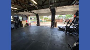 A CrossFit gym