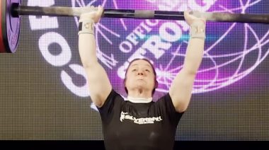 Strongwoman Faye Pittman Axle Presses U73 World Record of 105 Kilogram (231 Pounds)