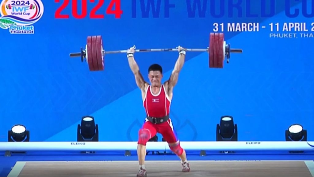 Weightlifter Ri Won Ju (67KG) Sets 189KG World Record Clean & Jerk at 2024 IWF World Cup