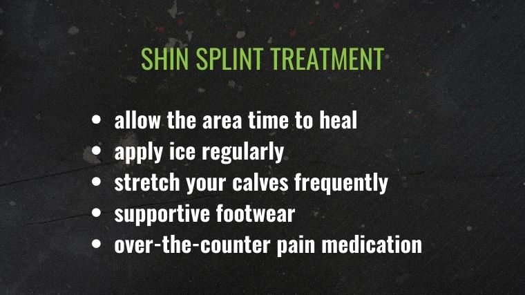 Shin splint treatment