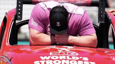 Adam Bishop Shares How He Ruptured His Achilles at the 2024 World’s Strongest Man
