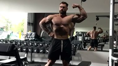 Chris Bumstead Shares New High-Volume Back and Arm Routine 