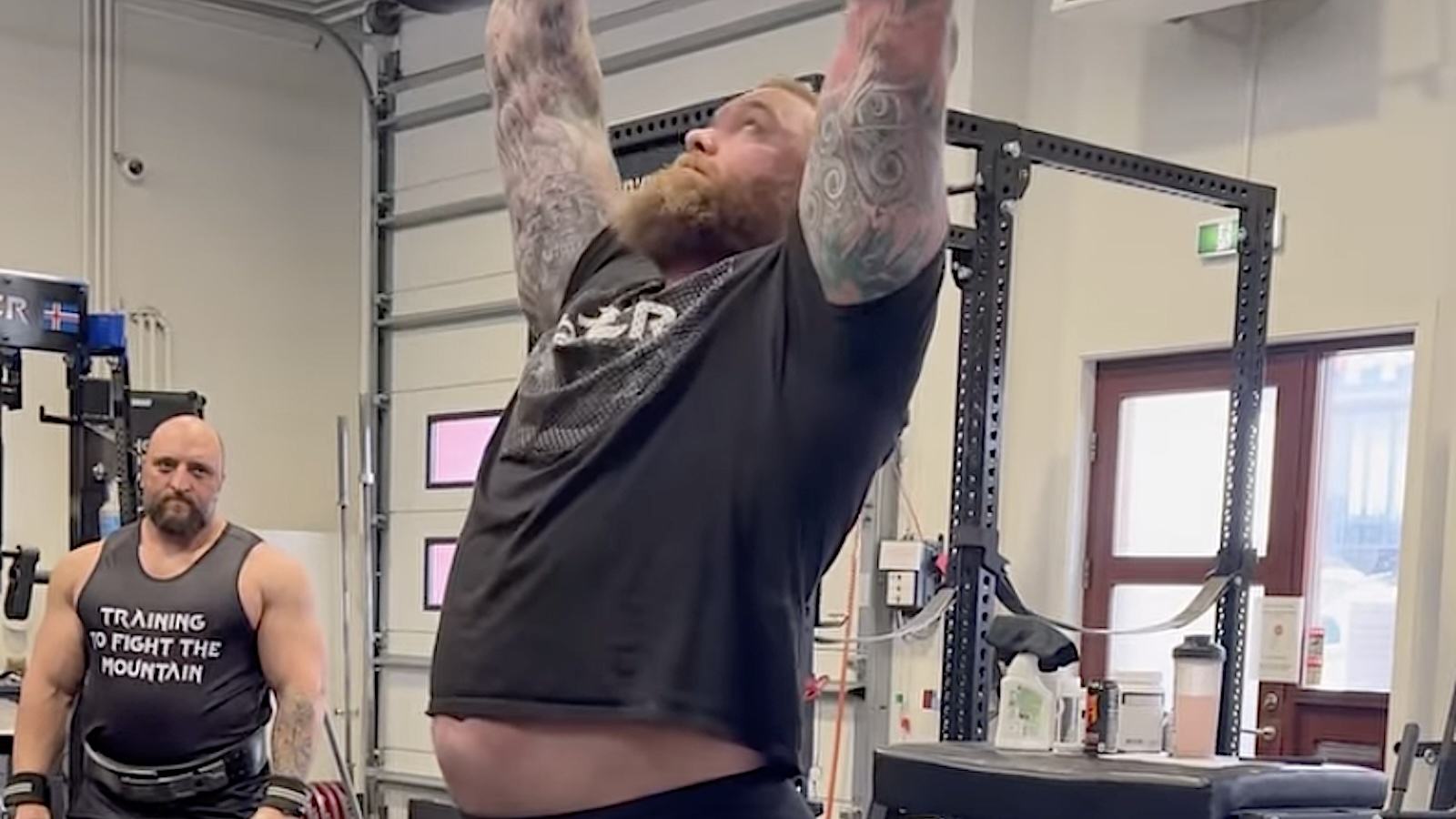 Hafthor Björnsson and Graham Hicks Train for the 2024 Strongest Man on