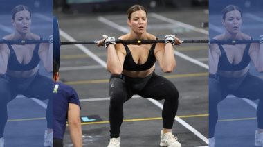 Laura Horvath during the CrossFit Semifinals