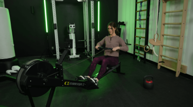 Our tester tries on of the Best Rowing Machines on Amazon.